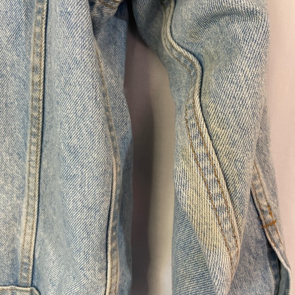 Vintage Levis USA Trucker 70507 0234 80-90's Light Wash Denim Jacket Men's Small - Picture 11 of 12